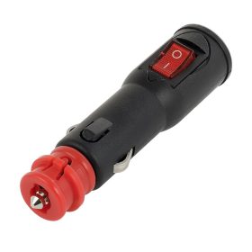   EURO/DIN csatlakozódugó kapcsolóval és biztosítékkal 12/24V max 15A aljzathoz