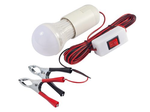 Krokodilclip-Lampe mit 12 V