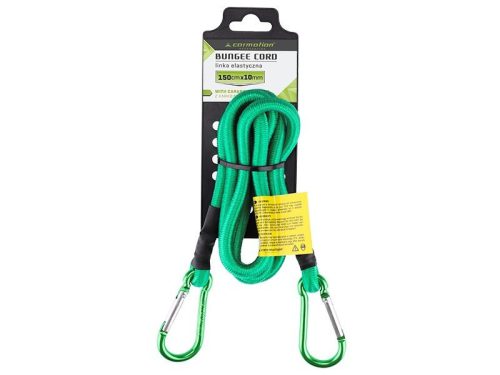 Gumipók 10 mm x 150 cm – Rugalmas rögzítőkötél kampókkal