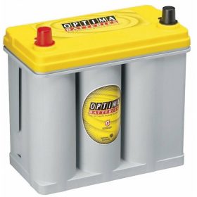   Optima Yellow - 12v 38ah - autó akkumulátor - bal+ *S - 2,7