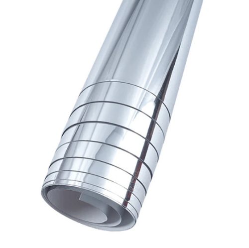 Fensterfolie, Sonnenschutzfolie SILBER SPIEGEL - 50 x 300 cm W03244-1