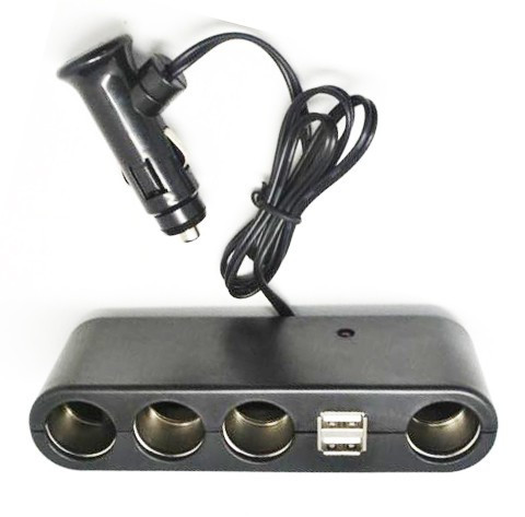 USB + Zigarettenanzünder-Adapter AE-WF0120 12-24V