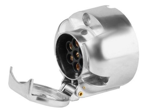 Anhänger-Steckdose 7 PIN für Anhänger, Aluminium 12/24V