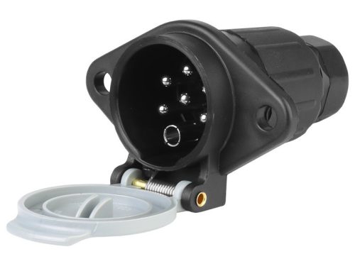 Anhänger-Steckdose 7 PIN für Anhänger, Kunststoff - S-Typ - 24V