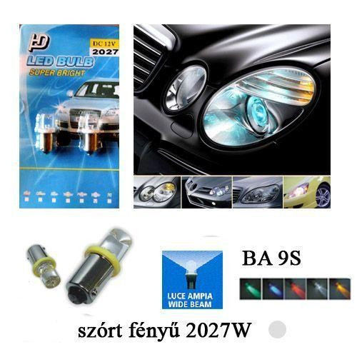 BA9S Fehér LED CSL2027W