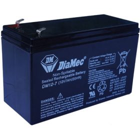 Diamec - 12V 7Ah - verschlossene Blei-Säure-Batterie