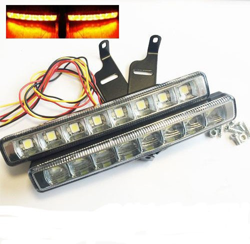 TAGFAHRLICHT MIT BLINKFUNKTION DRL-LA574