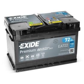 EXIDE Premium 12V 72Ah 720A jobb+ autó akkumulátor
