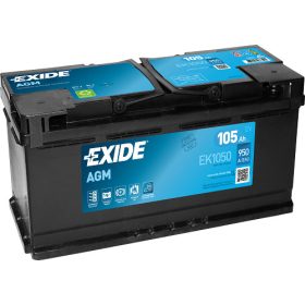 EXIDE Start-Stop AGM 12V 105Ah 950A jobb+ autó akkumulátor