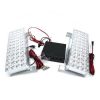 LED-es stroboszkóp kék-feher-piros FL-WS51025b