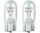 T10 2 Stück Glühlampe T10 W5W weiß