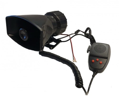 3-Klang-Sirene mit Mikrofon SZI-HS78016-3 12V/50W