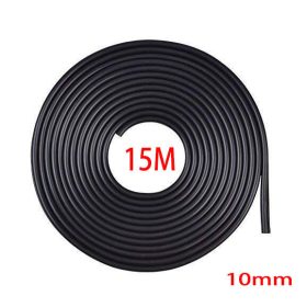   Fekete 15m hosszú 10mm széles díszcsík KCS-A-10BK