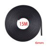 15 Meter langer, 6 mm breiter schwarzer Zierstreifen KCS-A-6BK