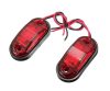 Breiten- und Positionsleuchte 2LED - E-Kennzeichnung - Rot - 12-24V