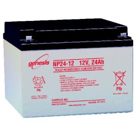 Genesis - 12V 24Ah - verschlossene Blei-Säure-Batterie
