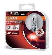 12V 60/55W H4 NIGHT BREAKERL SILVER