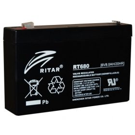 RT - 6V 8Ah - verschlossene Blei-Säure-Batterie