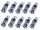 12/24V Canbus 10db-os T10-4014-30SMD Fehér