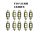 10er-Set CANBUS 3SMD LED LA513C-31CS Sofitte mit Kühlkörper