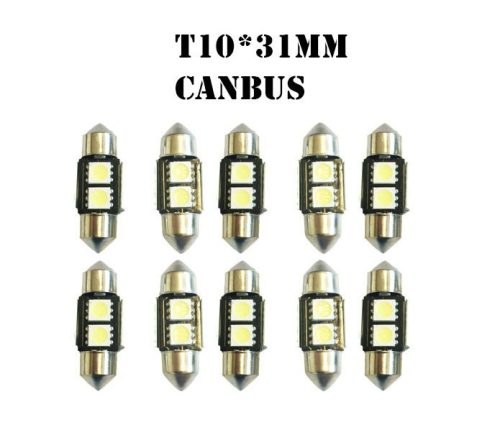 10er-Set CANBUS 3SMD LED LA513C-31CS Sofitte mit Kühlkörper