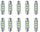 10db/csomag CANBUS 3SMD LED SMD-CD36mm-3SMD Szofita