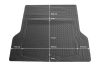 Kofferraummatte Universal, gummiert 139x112 cm - TH28200BK