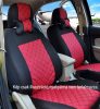 Universelles gesteppte Sitzbezug-Set schwarz-rot UL-AG23002BR