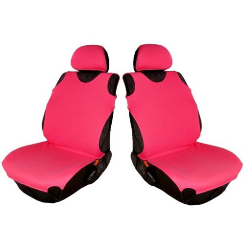 2-teiliges Trikot-Sitzbezug-Set – Klassisch – Pink