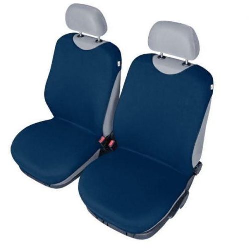 2-teiliges Trikot-Sitzbezug-Set – Klassisch – Blau