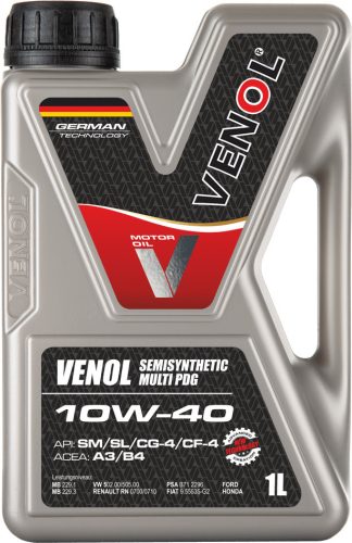 VENOL SEMISYN, MULTI PDG 10W40 1L