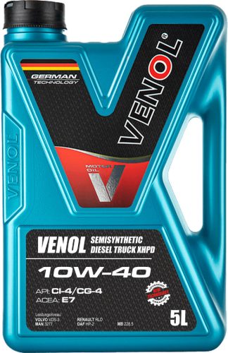 VENOL SEMIS,DSL TRUCK XHPD 10W40 5L