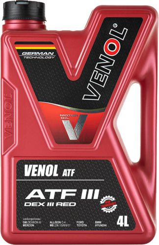 VENOL ATF  III  DEX III RED 4L