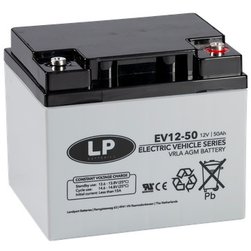 LP - 12V 50Ah - zárt savas akkumulátor - Ciklikus