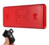 Breitenleuchte 6 LED mit Halterung - Rot 12-24V - E-Kennzeichnung