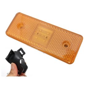   6 LED-es szélességjelző tartóval - sárga 12-24V - E jeles