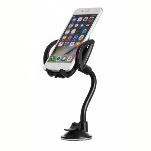 11036 W16402-2 Universeller Handyhalter für das Auto zur Befestigung an der Windschutzscheibe, flexibler langer Arm