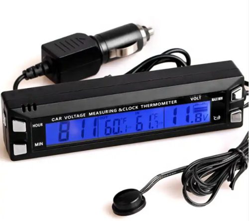 Digitales Thermometer Außen/Innen - Datum/Uhrzeit